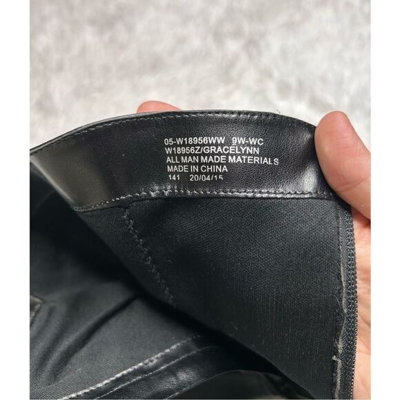 White House Women’s Gracelynn Black Slouch Boots Size 9W - Picture 8 of 12